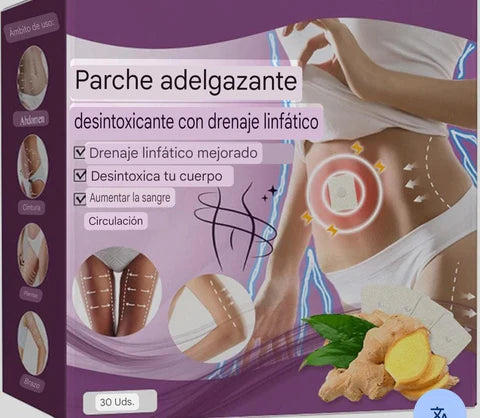 Parche Adelgazante Desintoxicante con Drenaje Linfático - 30 días