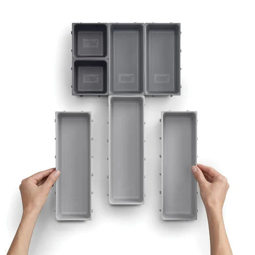 Organizador de cajón modular de 7 piezas
