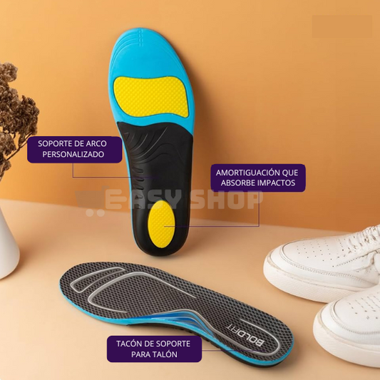 Par de Plantillas Ortopédicas, Corrector de Pies