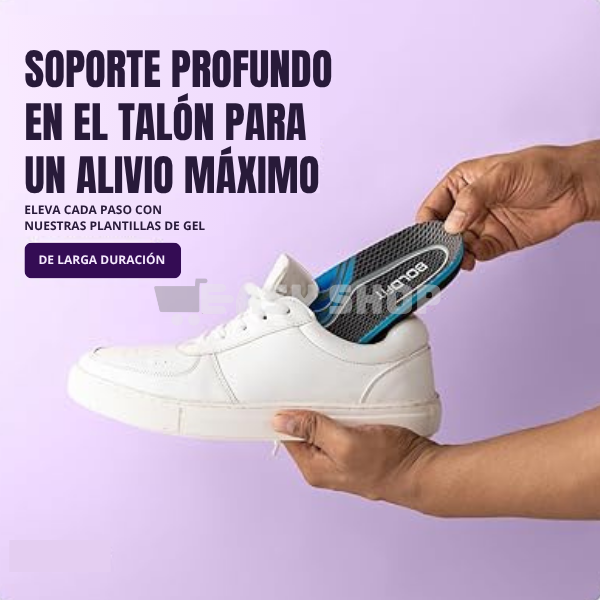Par de Plantillas Ortopédicas, Corrector de Pies