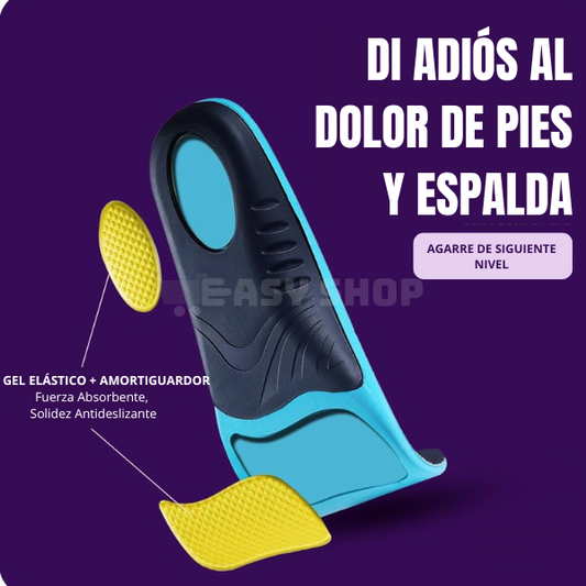 Par de Plantillas Ortopédicas, Corrector de Pies